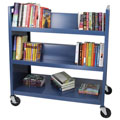 Thoroughbred 5 Shelf Book Truck